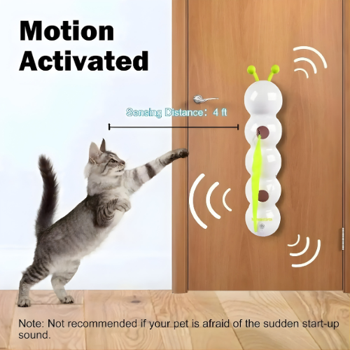 Interaktives Katzen-Wandspielzeug mit Bewegung -   Mivoza Deutschland