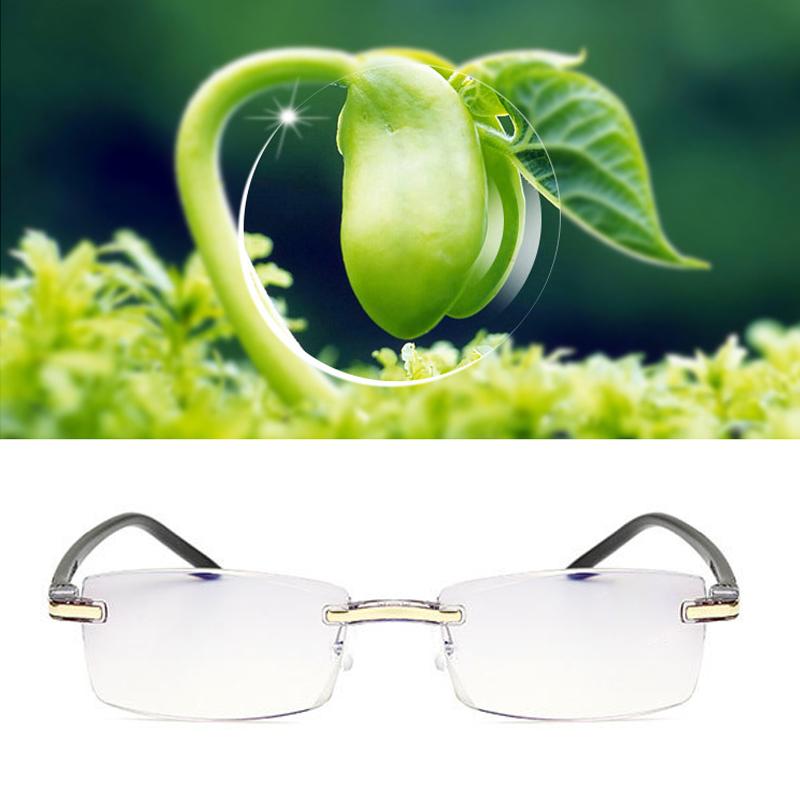 Lesebrille mit Blaulichtfilter – Randlos, 17g leicht