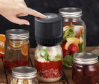 Electric Vacuum Sealer for Mason Jars – Airtight in 30 Seconds