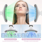 Facial Massager with LED Light Therapy and Ion Technology