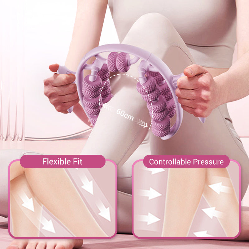 Massage-Roller für Beine mit ergonomischen Noppen