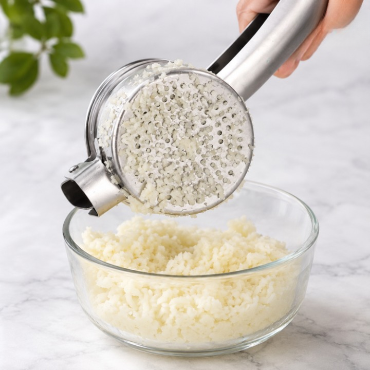 Stainless Steel Potato Masher – For Creamy Mashed Potatoes