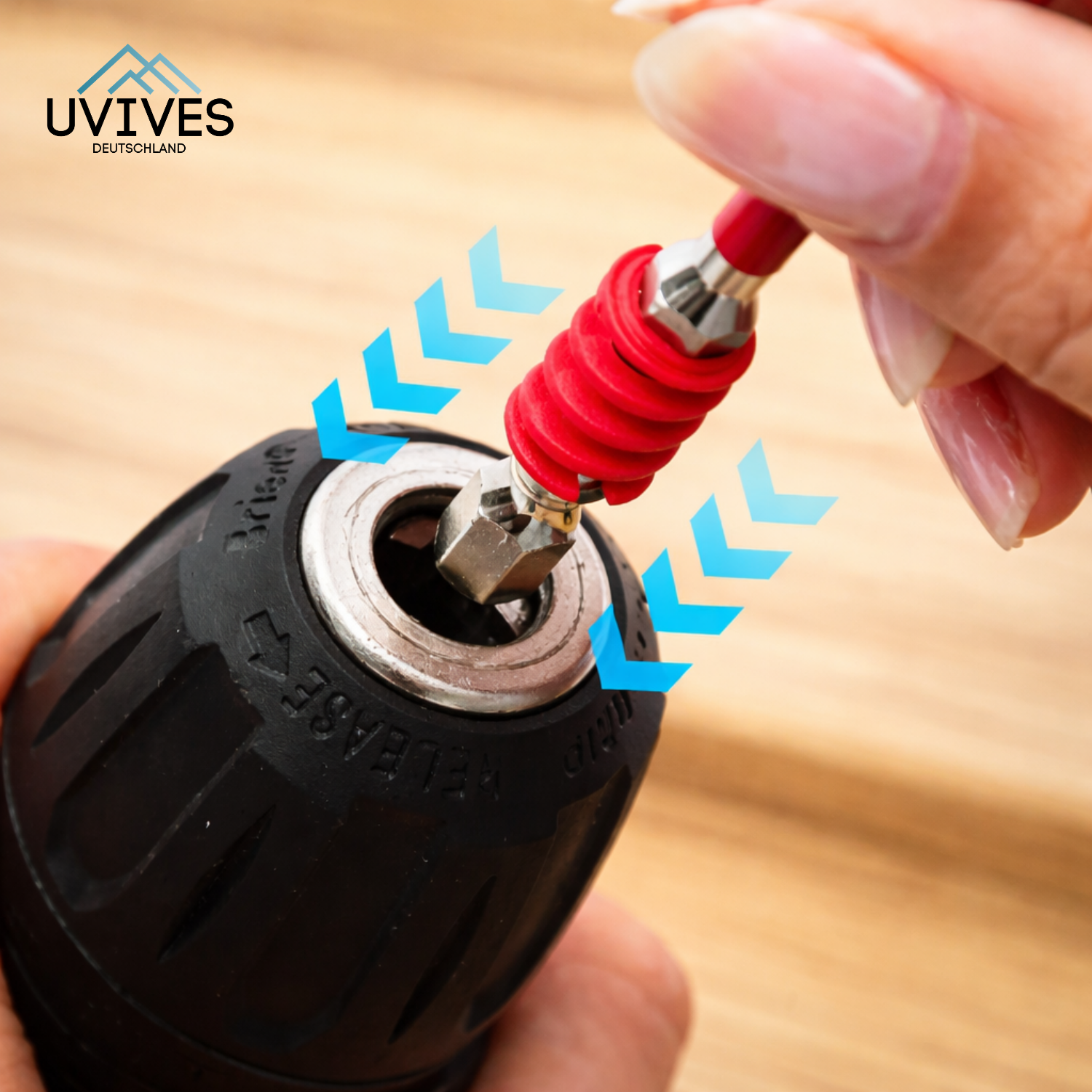 Philips Schrauberbits mit Magnethalter – rutschfest