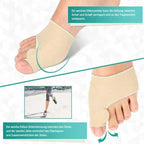 Zehenschutz mit Gel-Polster – Weiche Korrektur bei Hallux valgus