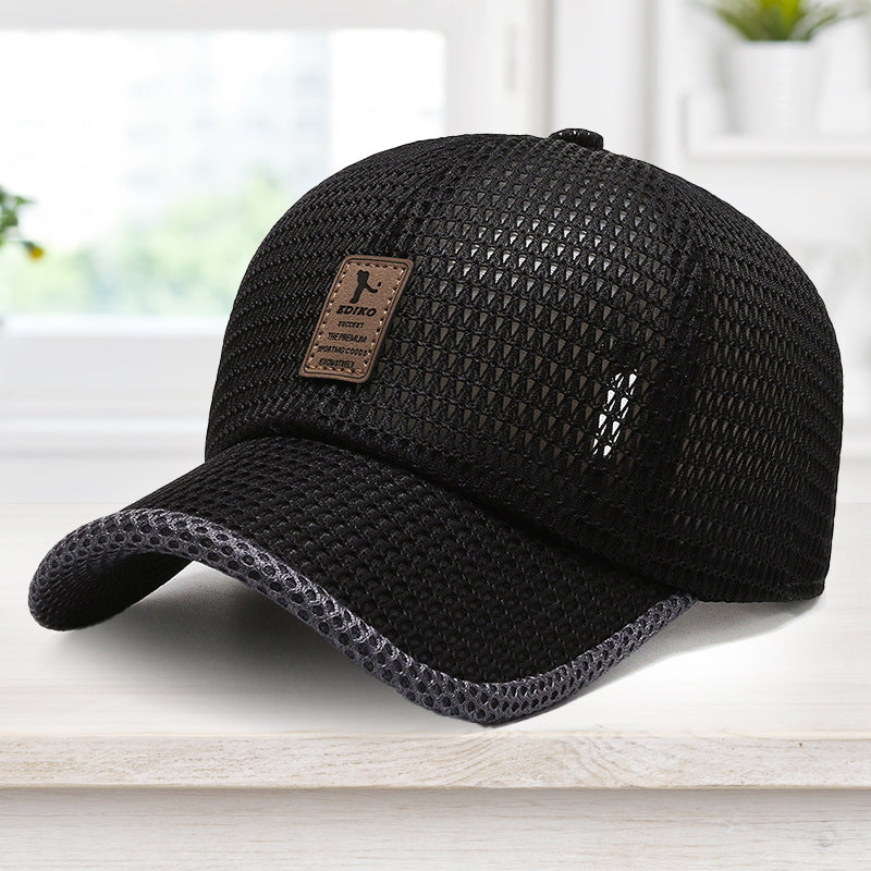 Mesh-Baseballkappe mit UV-Schutz für Sommer-Aktivitäten