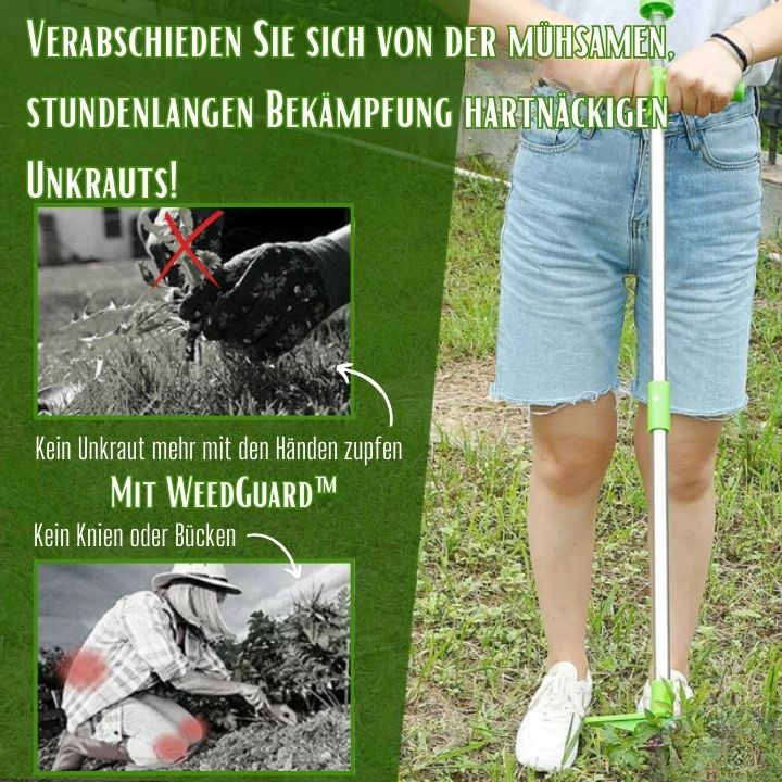 Unkrautstecher mit Fußpedal - Ergonomisch & rückenschonend