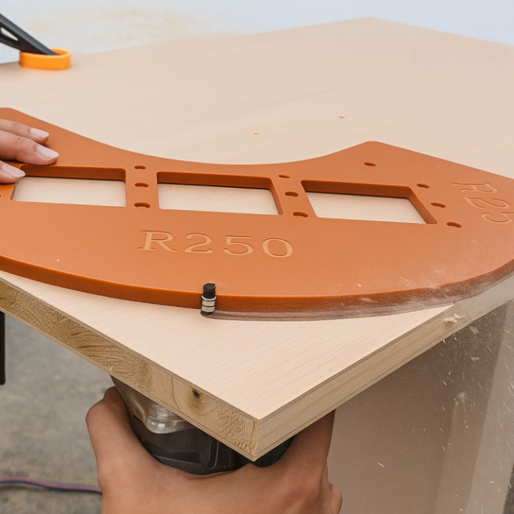 Entgratungsset 4-teilig – Glatte Kanten an Metall und Holz