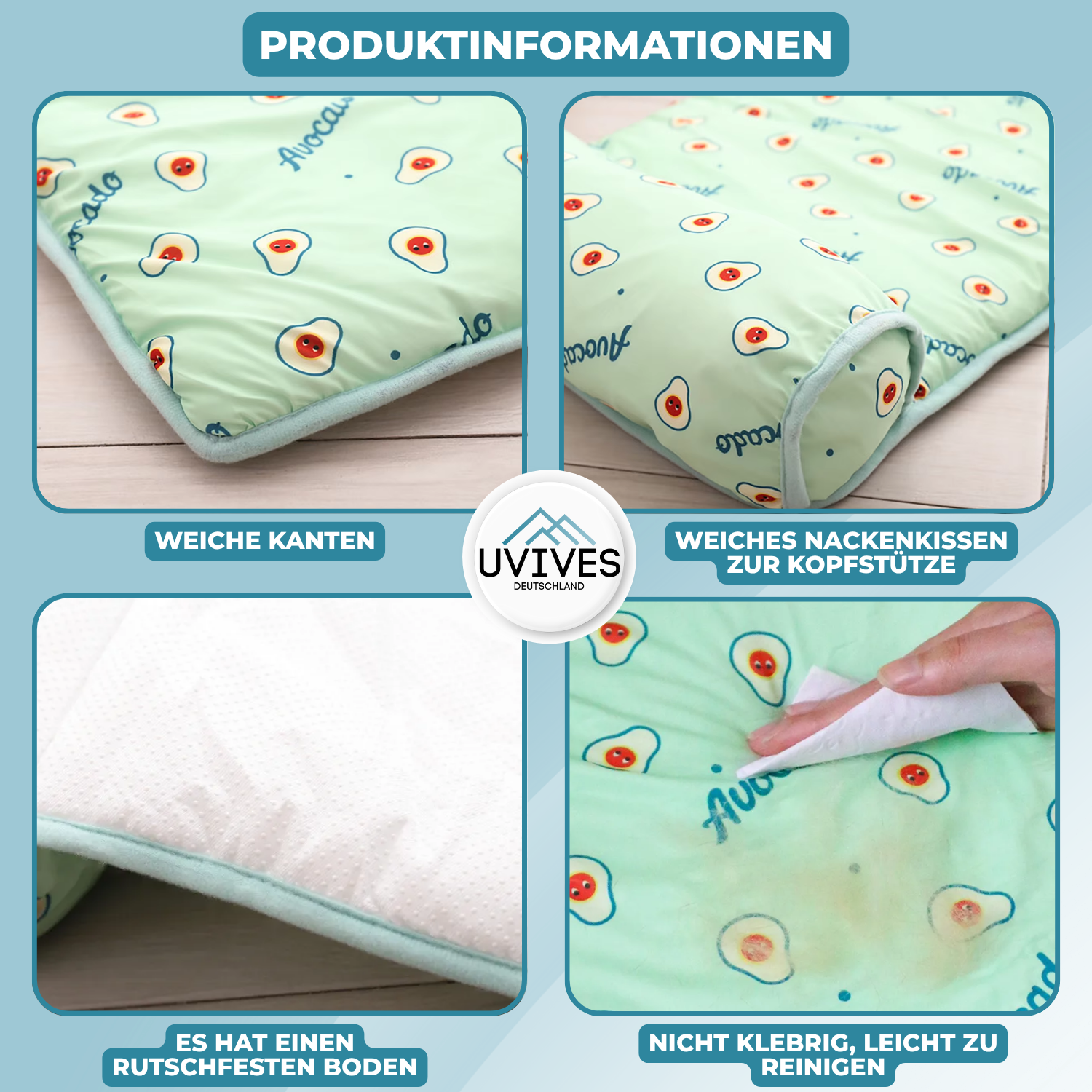 Cooling Mat Ice Silk for Dogs and Cats – Self-Cooling Without Electricity