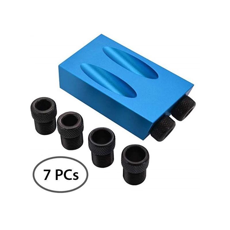 Angle Drill Positioner 15° for Precise Wood Joints