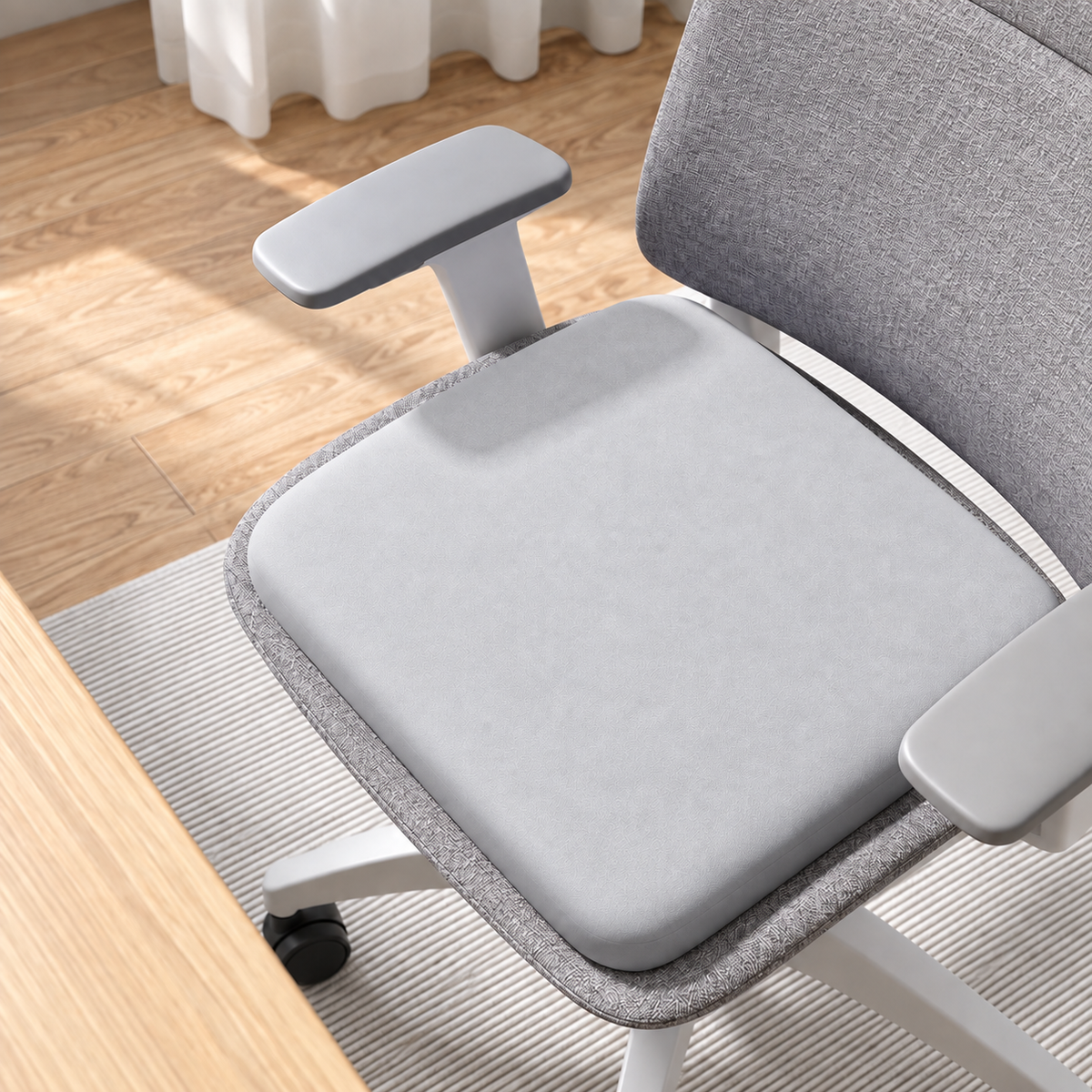 Sitzkissen Memory-Schaum orthopädisch für Steißbein und Rücken
