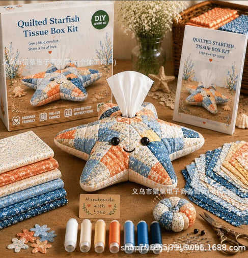 Taschentuchbox-Hülle DIY-Set mit Tierdesign