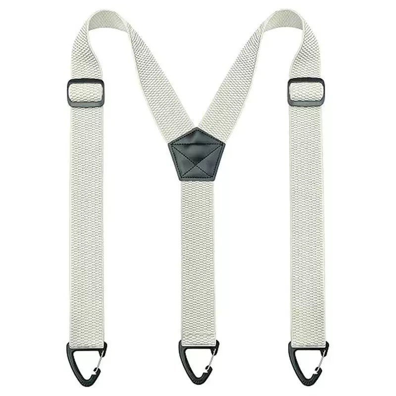 Men's adjustable suspenders with Y-back