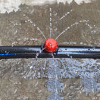 Verstellbare Bewässerungs-Tropfer für 4/7 mm Schläuche