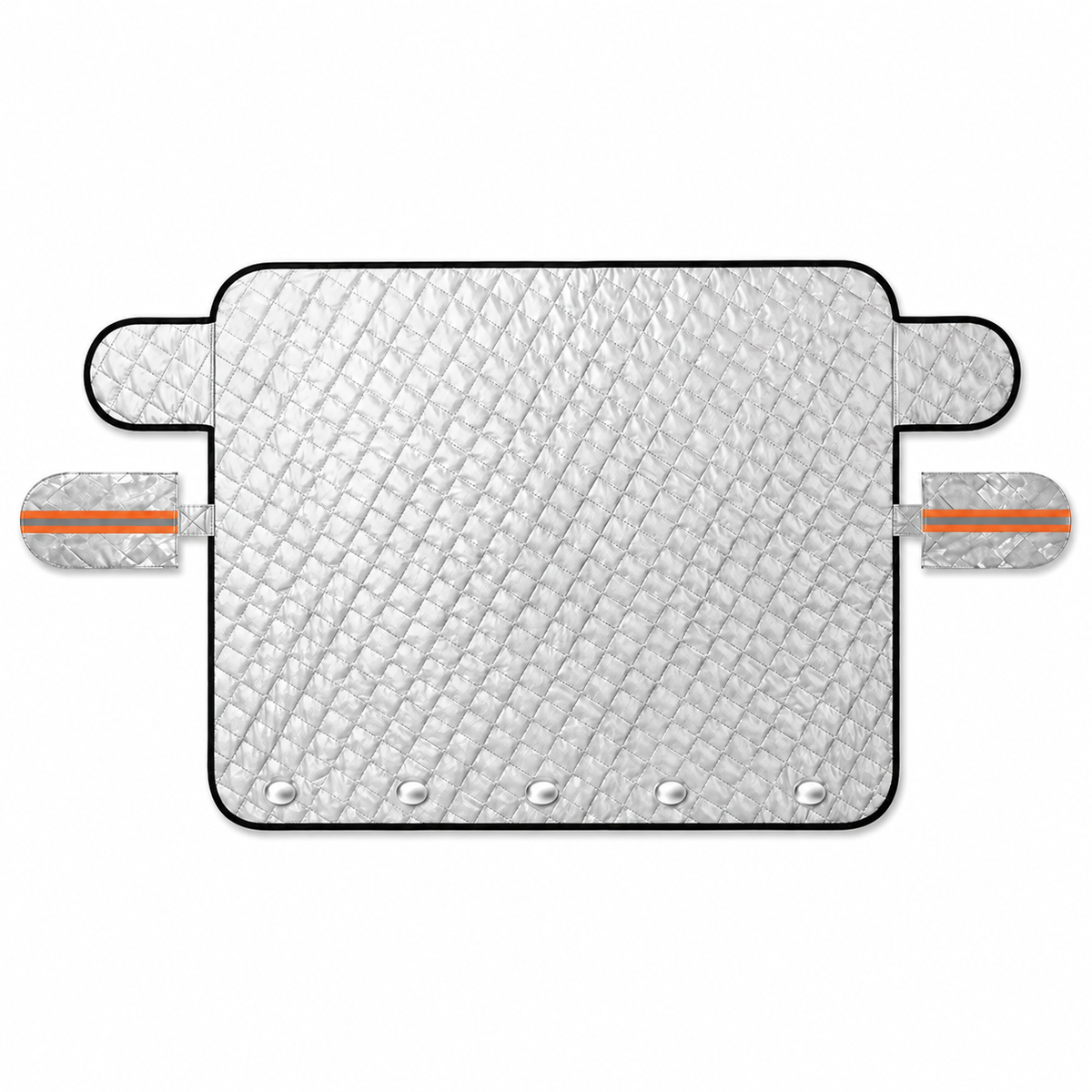 Winter windshield cover with magnets, mirror protection and door flaps, 260 x 116 cm