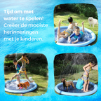 Wasserspielmat PVC – Spritzschutz für Kinder im Garten