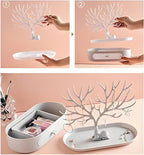 Schmuckständer Baum Design mit Schublade