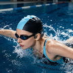 Waterproof bone conduction headphones with 32 GB MP3 player, IPX8