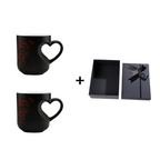 Thermoactive Ceramic Mug Heart Design – Color Change with Heat