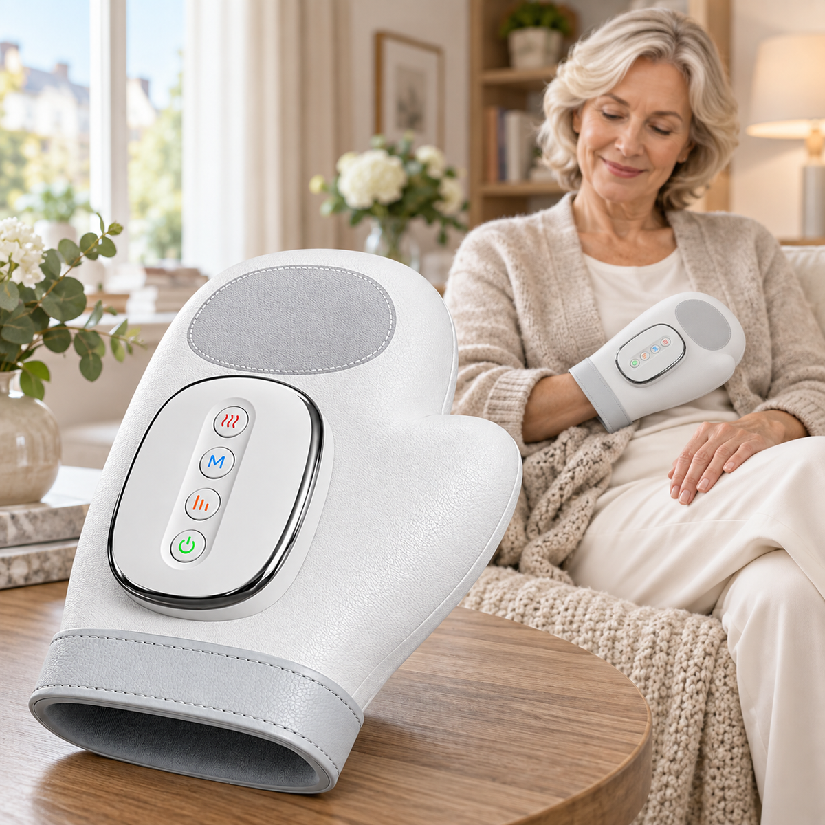 Handmassagegerät mit Vibration für Fingergelenke