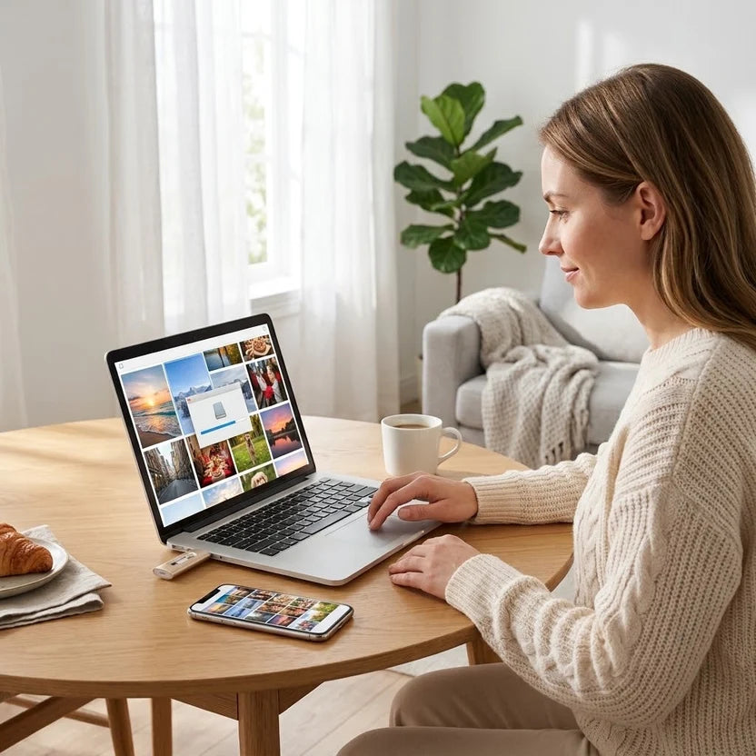3-in-1 USB Drive — More Storage for iPhone, Android & PC