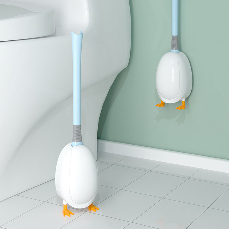 WC-Bürste mit langem Griff und weichen Borsten