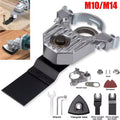 Multitool-Adapter M10/M14 für Winkelschleifer mit Sägeblatt