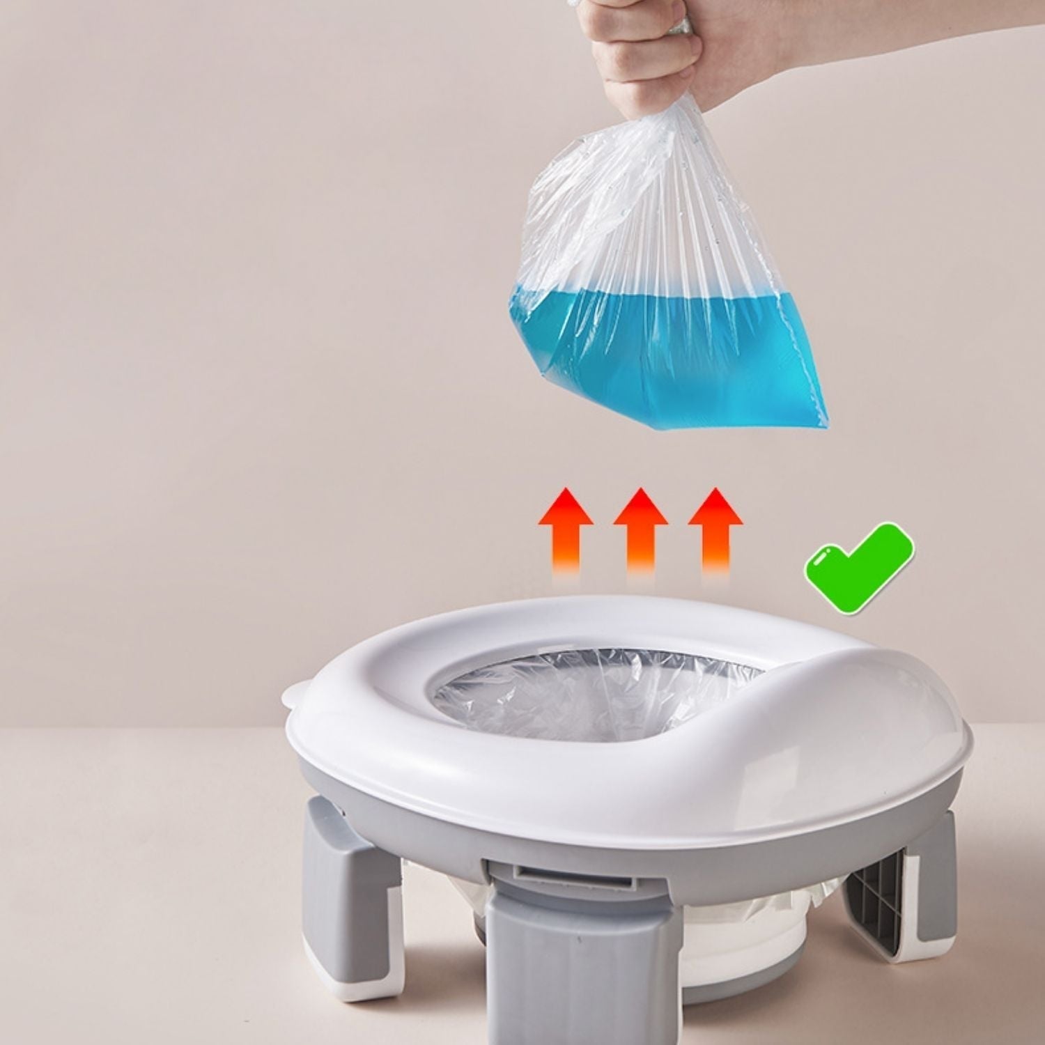 Reisetoilette faltbar für Kleinkinder