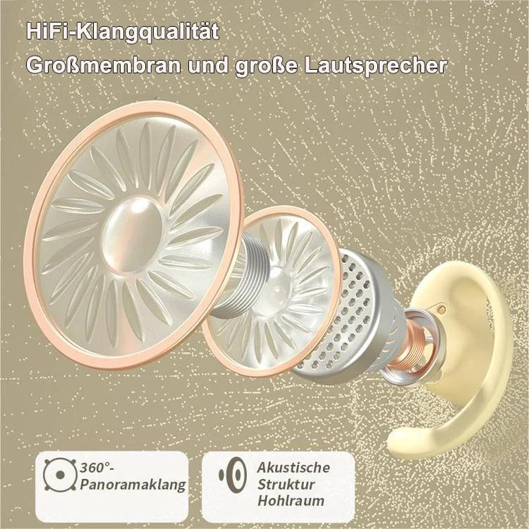 Bluetooth-Kopfhörer kabellos mit Ohrhaken