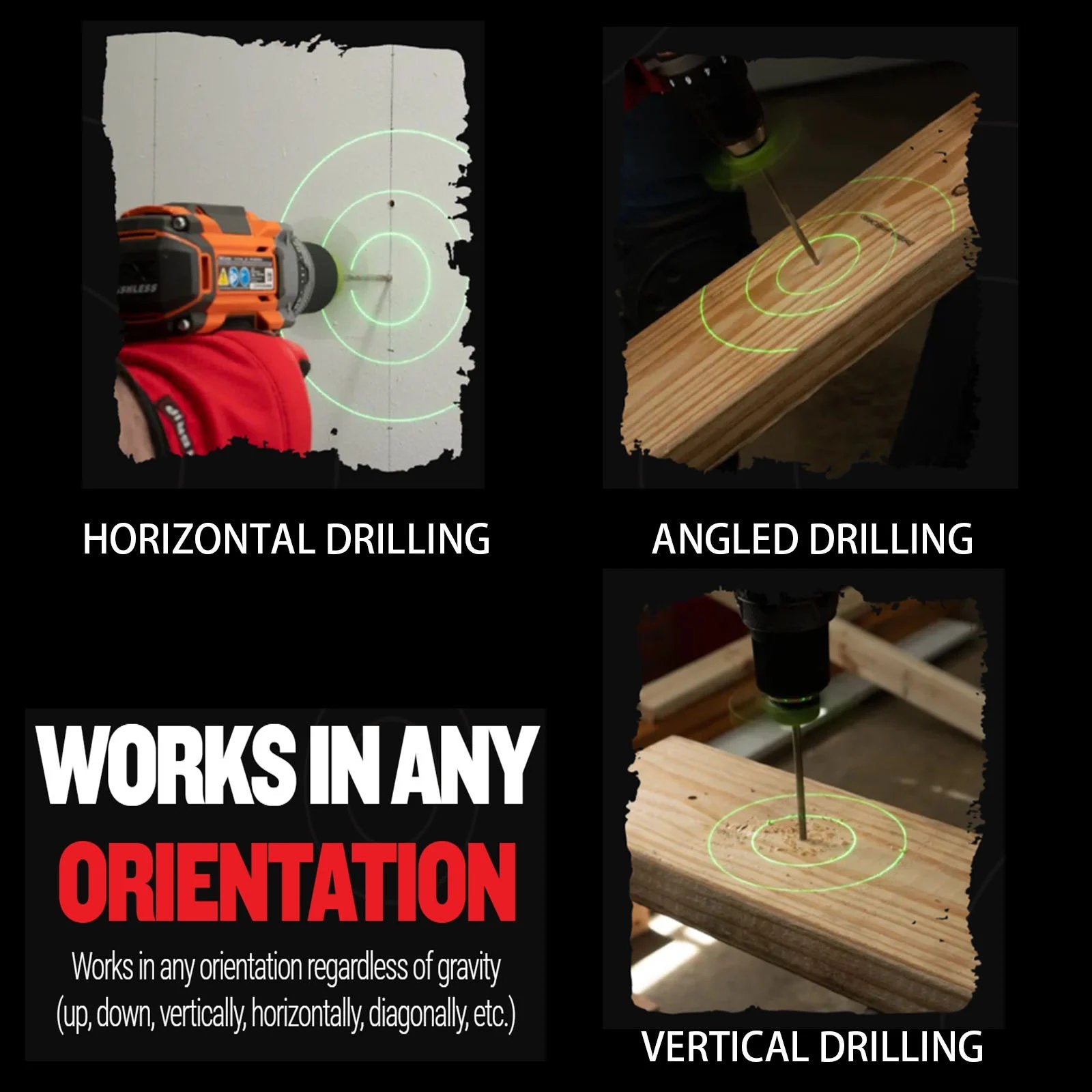 Drill Guide with Laser – Precisely Straight Holes