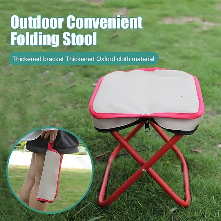 Klapphocker Outdoor Edelstahl – Leicht & Kompakt