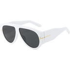 Aviator Oversized Sunglasses with UV400 Protection