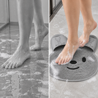 Massagematte Silikon für die Dusche mit Saugnäpfen