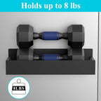 Magnetic Spice Rack Set with 4 Pieces – Powder-Coated Metal