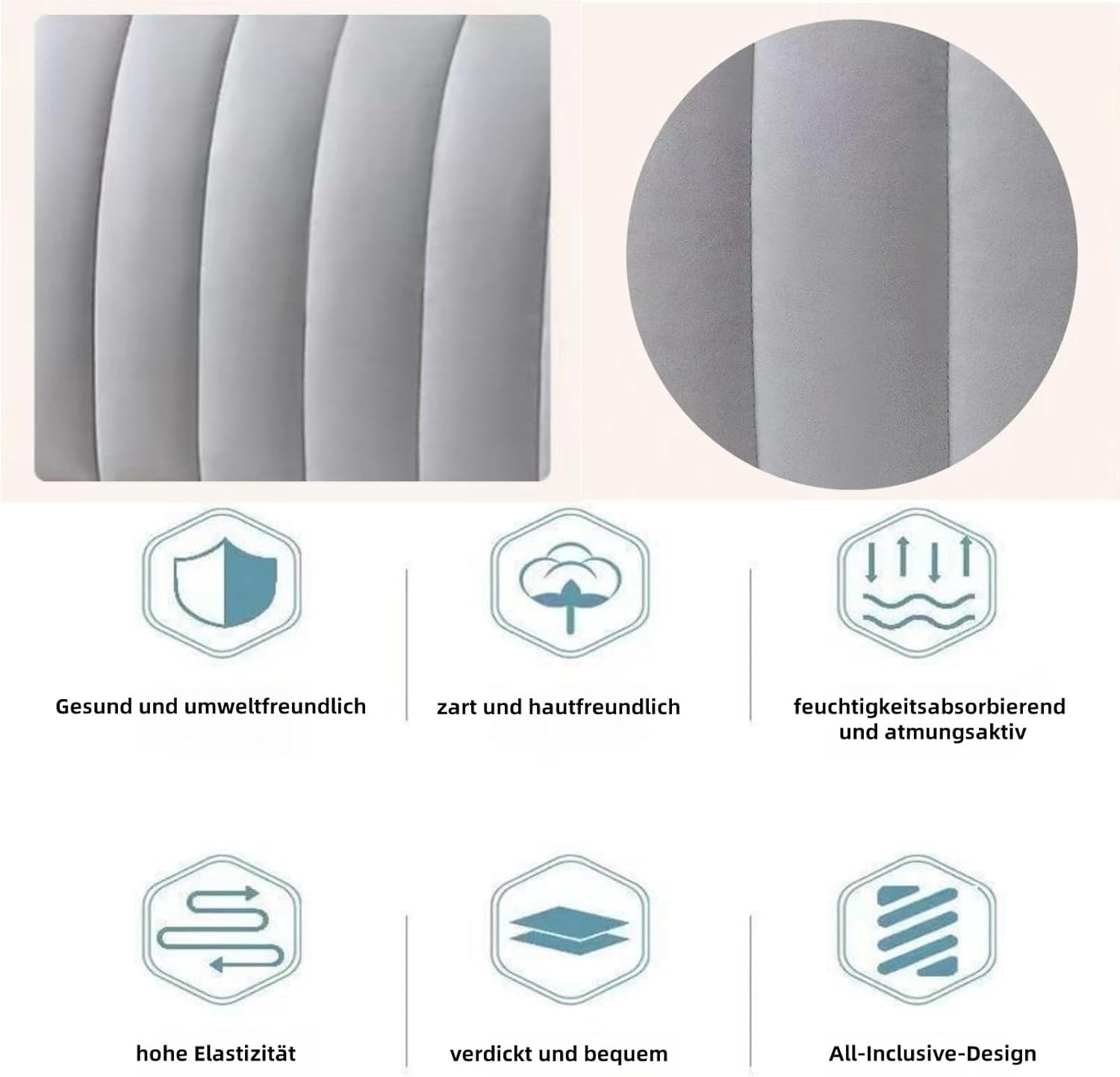 Headboard Cover for Beds – Soft Padding