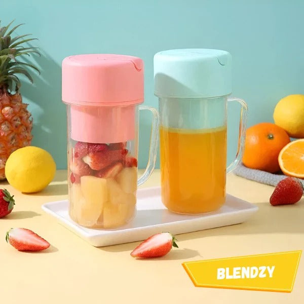 Portable smoothie blender with battery – fresh drinks in 30 seconds