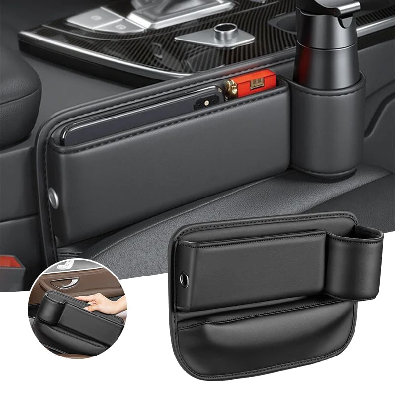 Auto-Organizer für Sitzlücke mit Getränkehalter