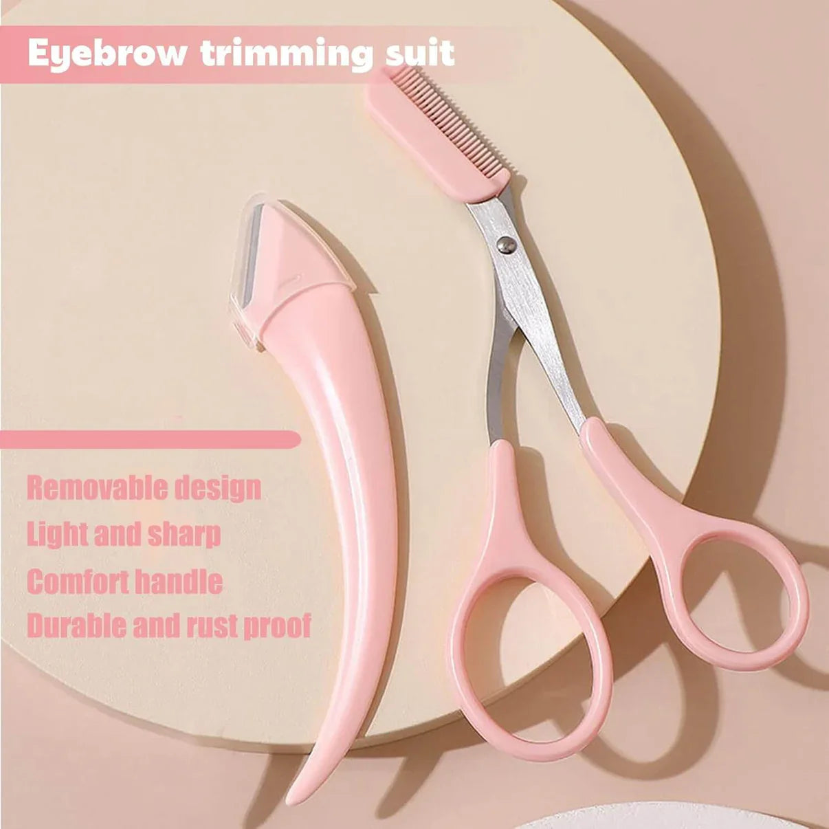 Eyebrow Trimmer with Comb – Precise Shaping