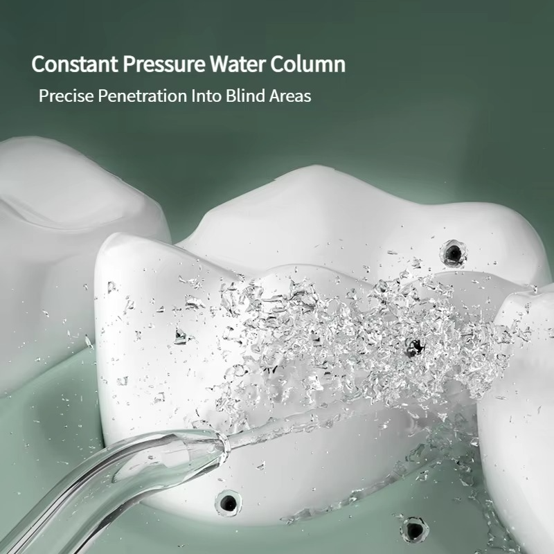 Electric oral irrigator with 3 pressure settings