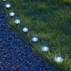 Solar-LED-Lichterkette mit automatischer Dämmerungsschaltung