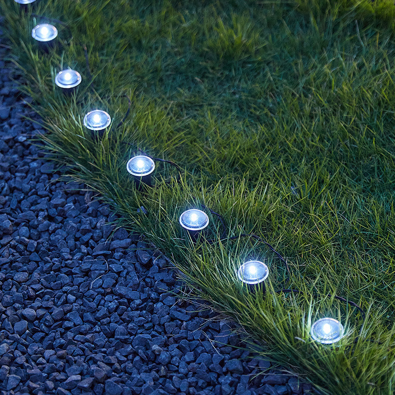 Solar-LED-Lichterkette mit automatischer Dämmerungsschaltung