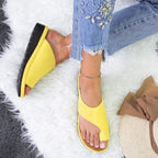 Orthopädische Damen-Sandalen mit Zehenkorrektur