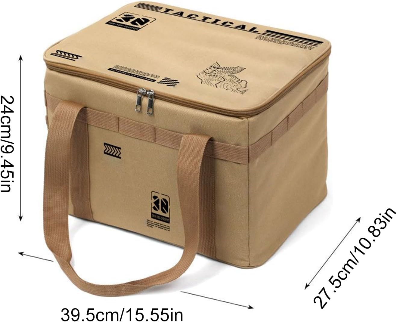 Outdoor-Tasche wasserabweisend Oxford-Gewebe mit PVC-Boden