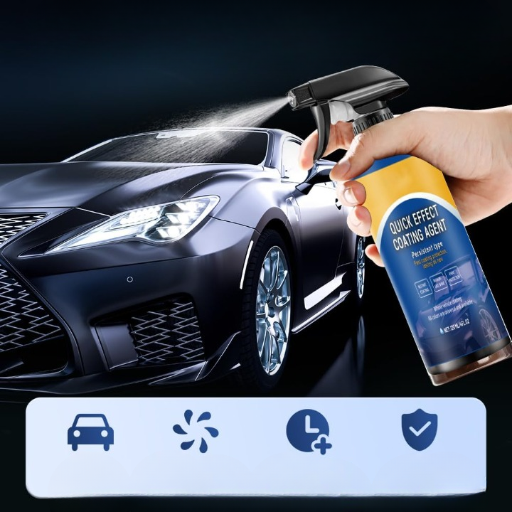 Auto nano-ceramic sealant 120 ml – 3-in-1 shine & protection up to 3 months