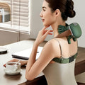 Neck massager with 4D shiatsu and heat function