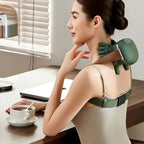 Neck massager with 4D shiatsu and heat function