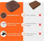 Memory Foam Sitzkissen für ergonomischen Komfort