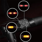 Kabelloser Fahrrad-Blinker — LED-Fahrtrichtungsanzeige mit Fernbedienung