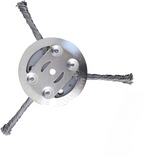 Brush Cutter Replacement Head – Durable Metal Blades, 3 or 6 Pieces