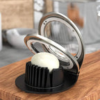 Stainless Steel Egg Slicer – Slices, Halves & Quarters in One