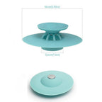 Drain stopper with hair catcher silicone – multifunctional